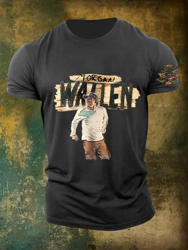 Men'S Morgan Wallen I Am The Problem Tour 2025 T-Shirt