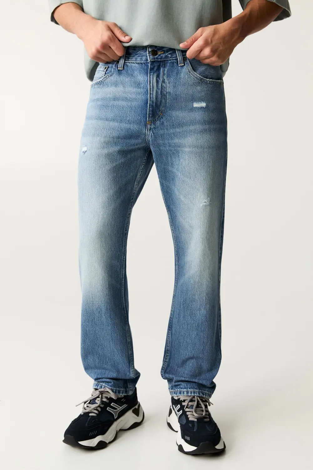 Straight fit vintage jeans