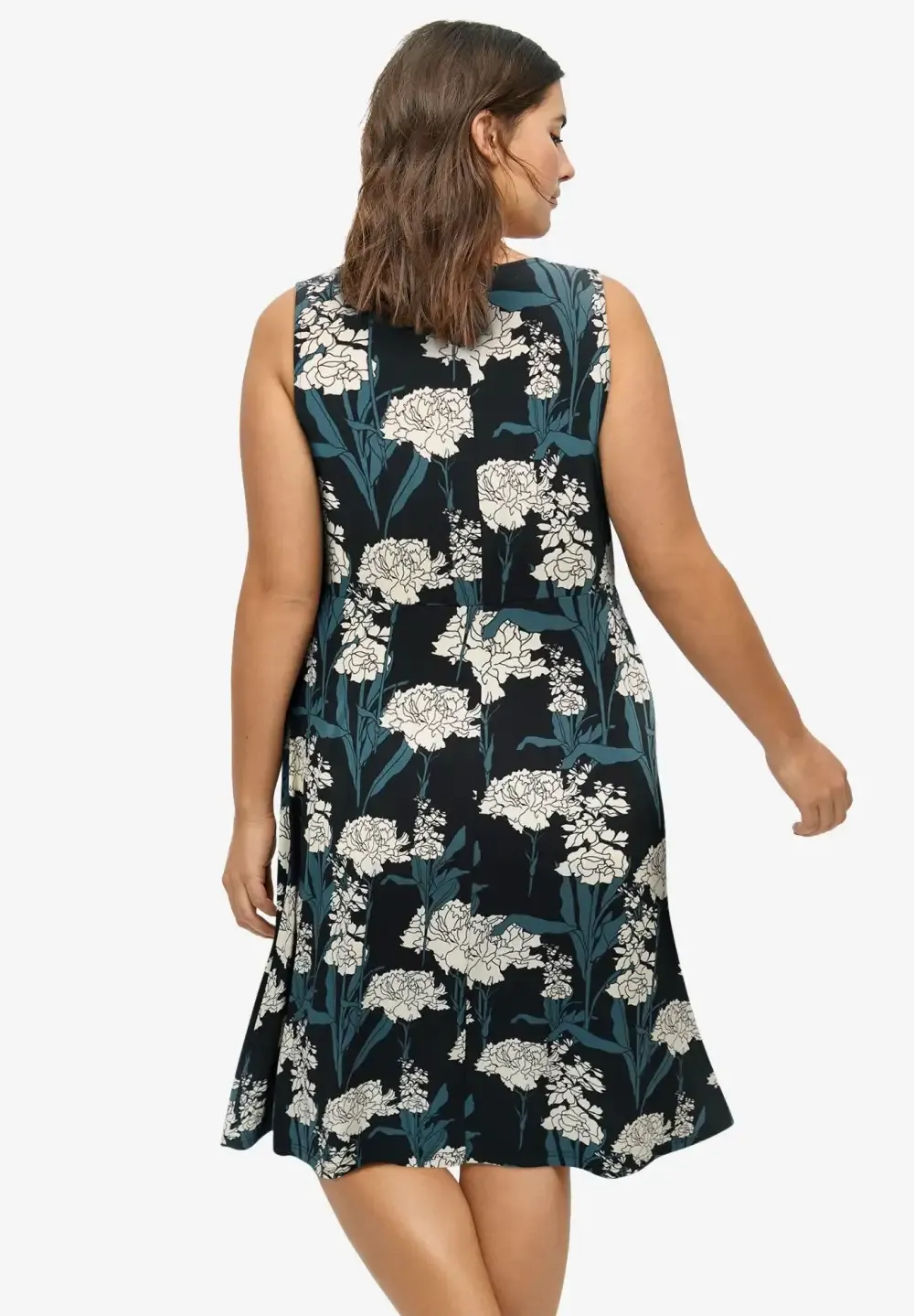 Knit Fit and Flare Knit Dress