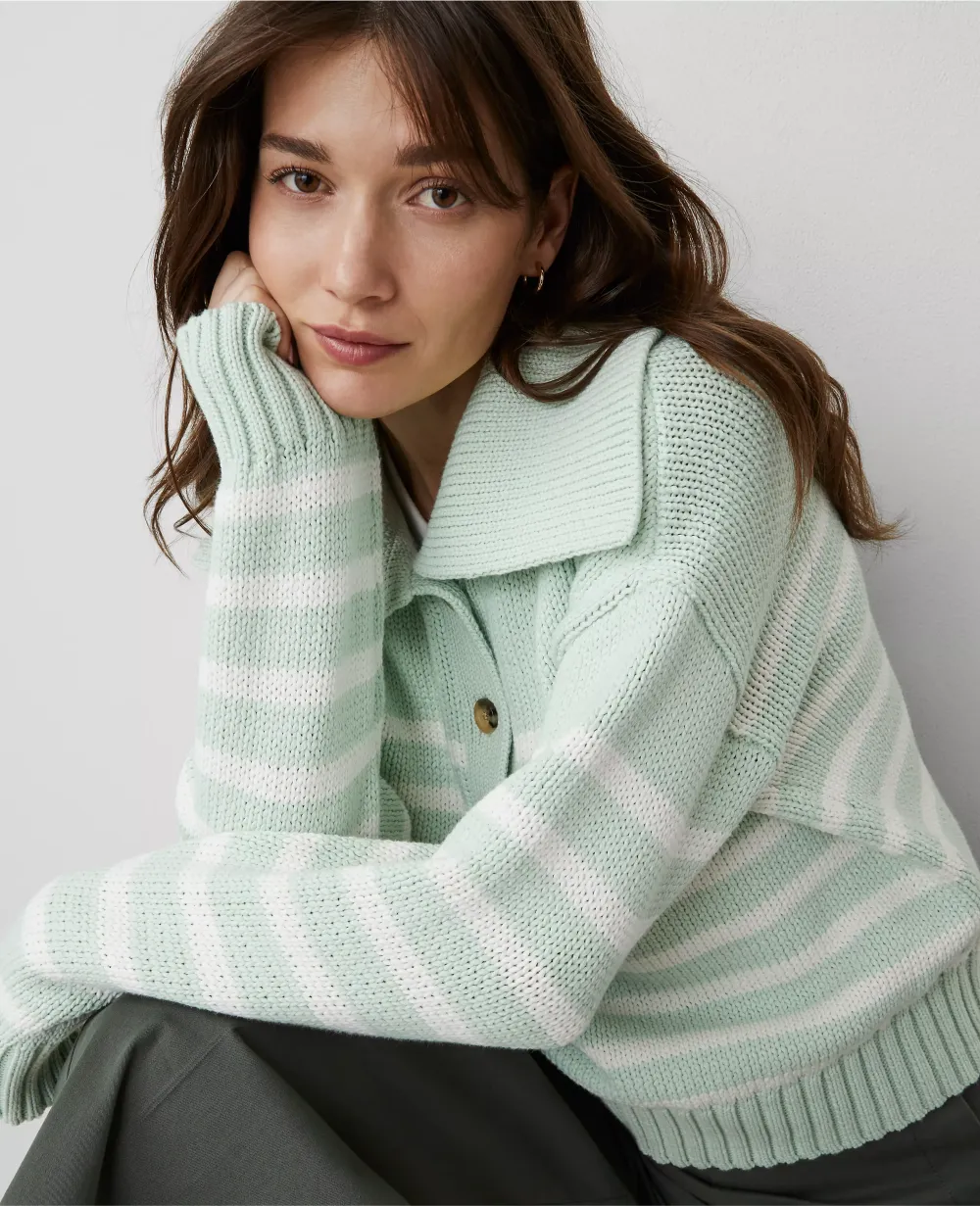 Weekend Collection Striped Sailor Sweater