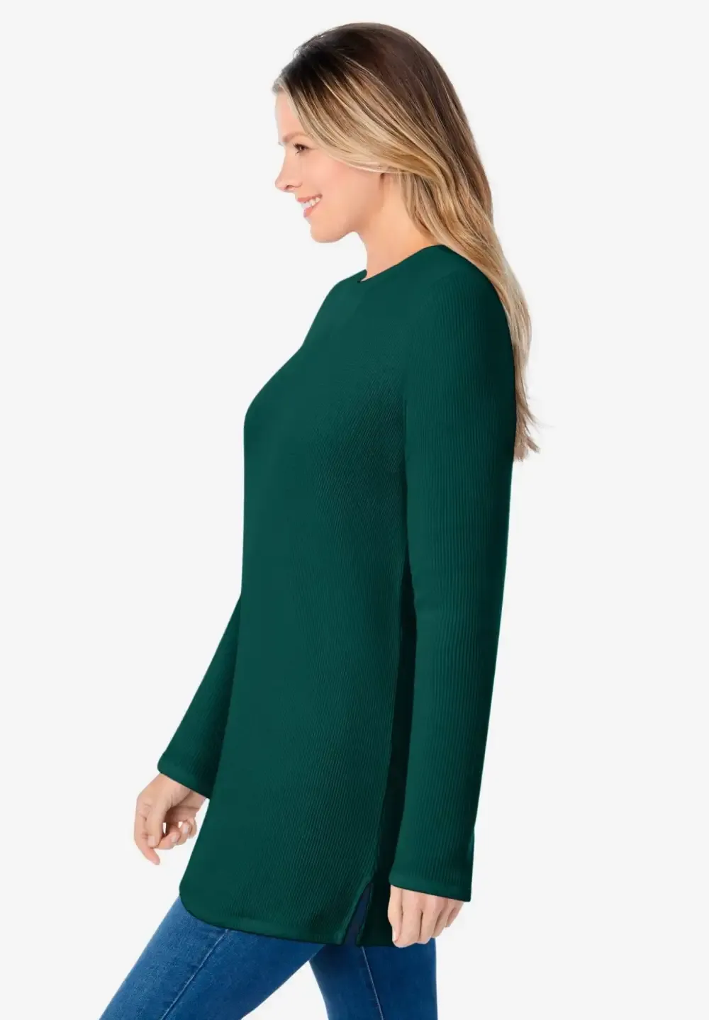 Waffle Thermal Sweatshirt