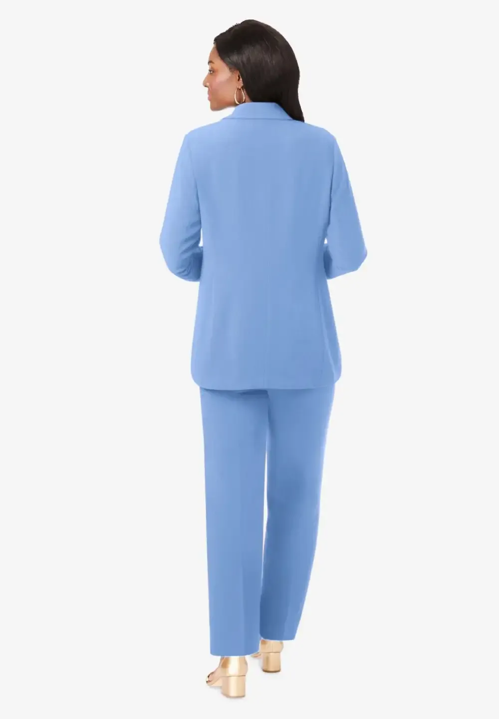2-Piece Double-Breasted Pantsuit