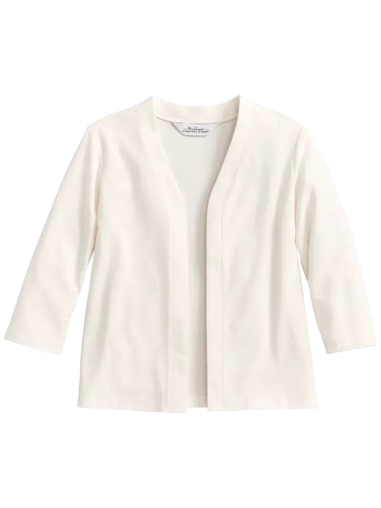 Women's Silky Knit Topper Cardigan
