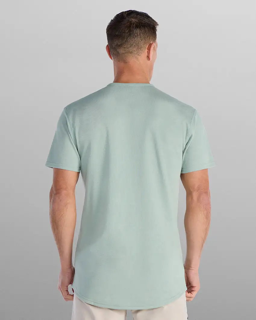 Bayside Short Sleeve Drop-Cut