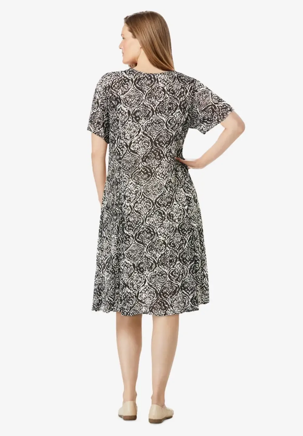 Short Crinkle Dress
