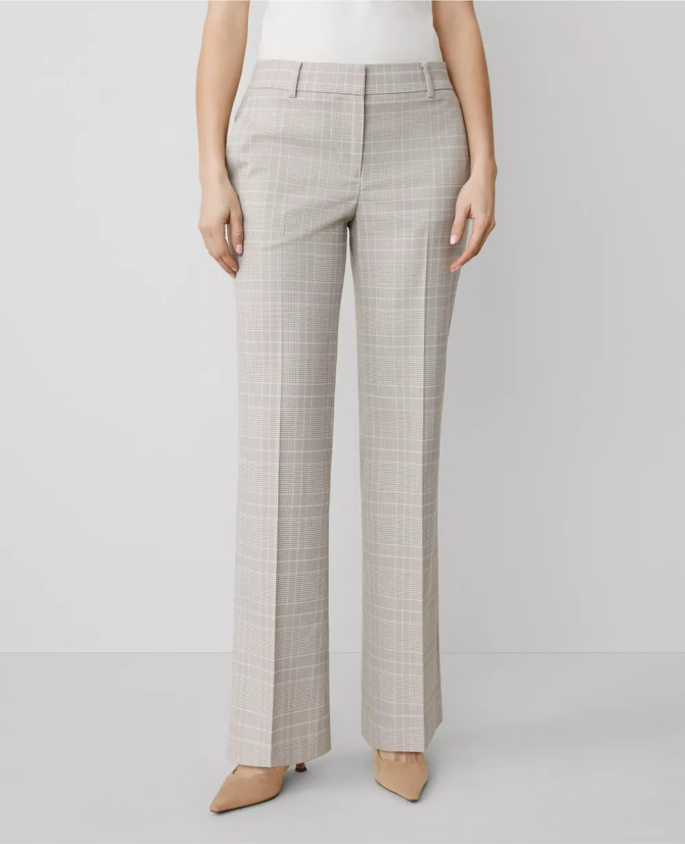 The Jayne Trouser Pant in Plaid ??Curvy Fit