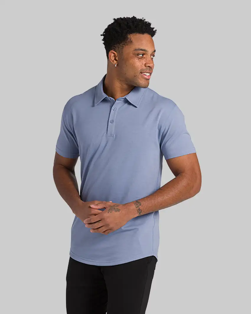 Drop-Cut Polo: Bylt Signature