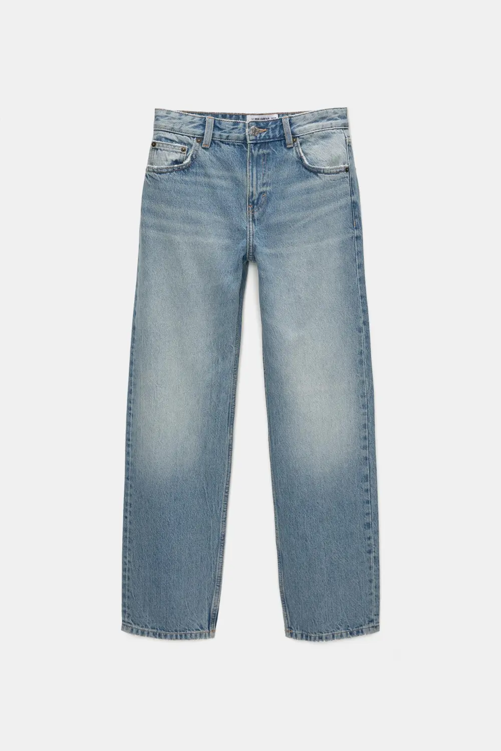 Jeans rectos tiro medio