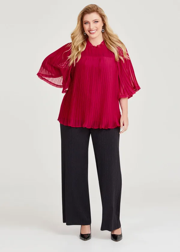 Arryn Lurex Wide Leg Pant