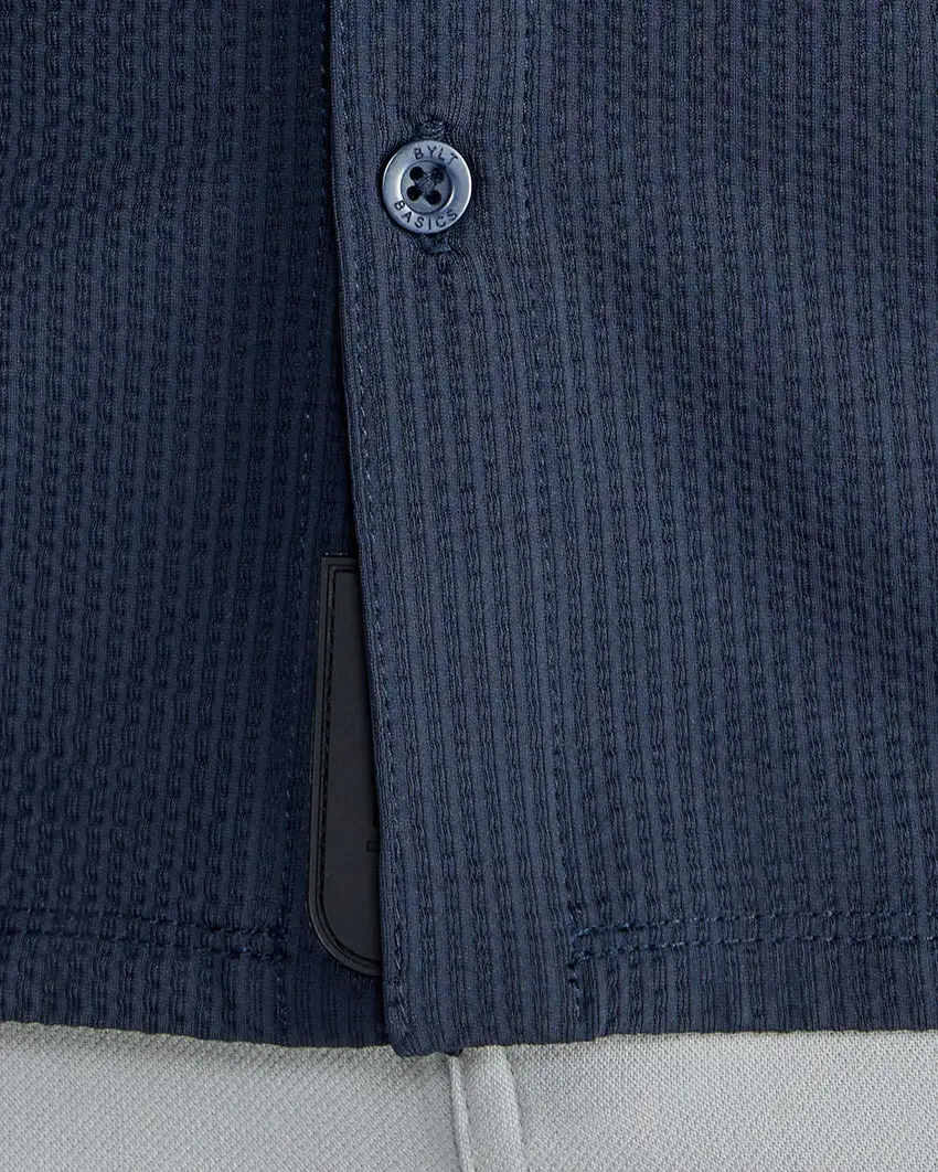 Seersucker Short Sleeve Button Down