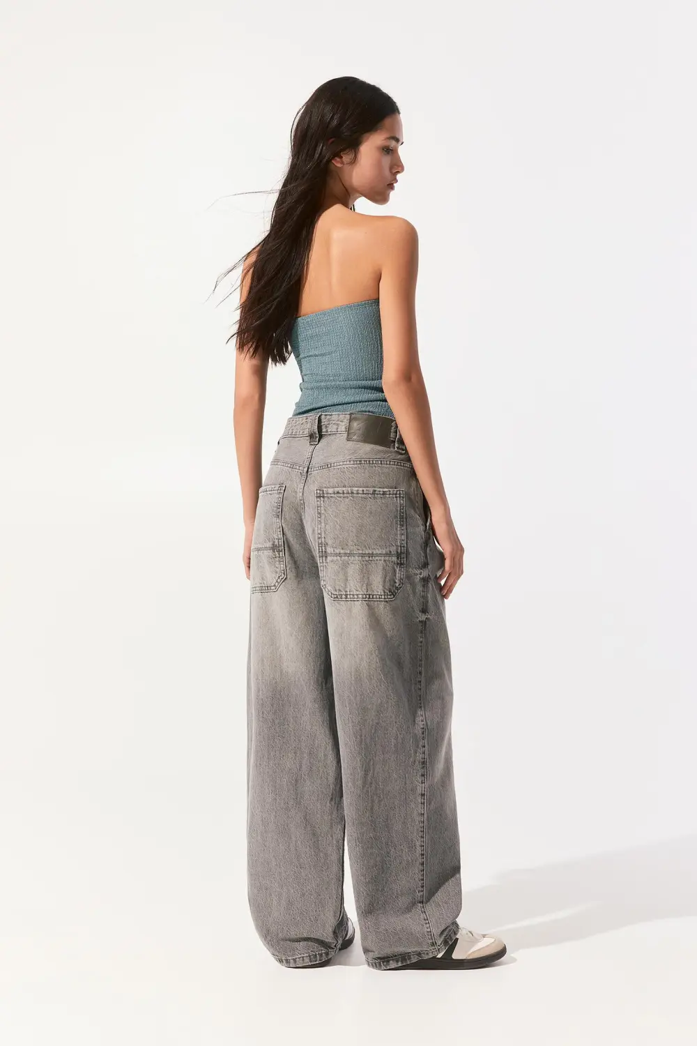 Asymmetric bandeau top