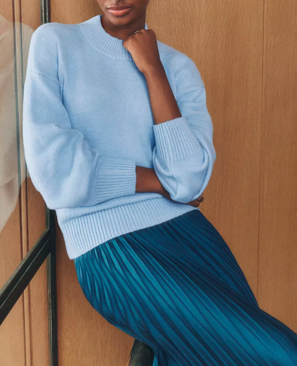Petite Drop Shoulder Sweater