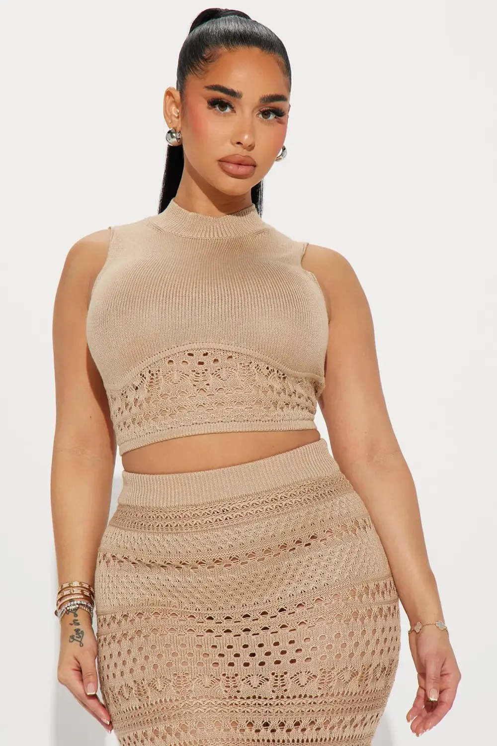 Endless Beauty Skirt Set - Orange