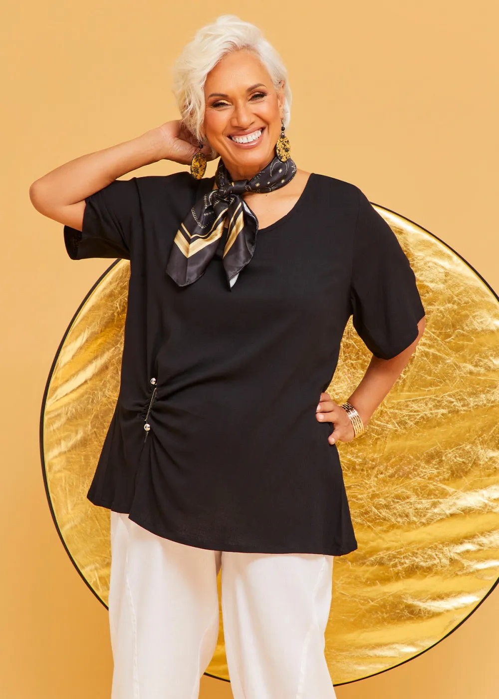 Pin Detail Natural Top