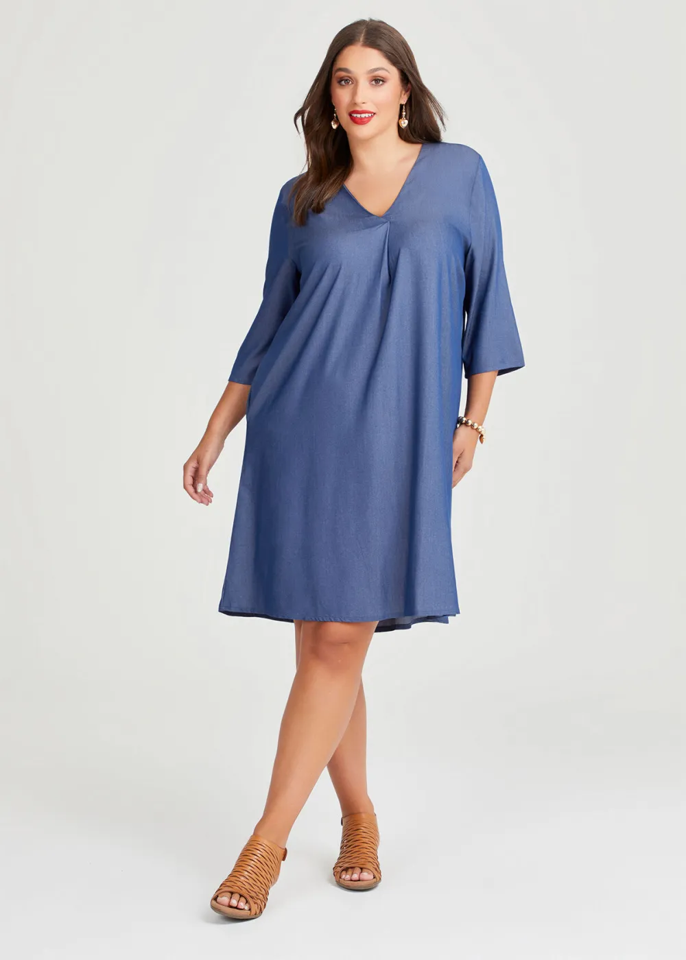 Denim Stretch Natural Dress
