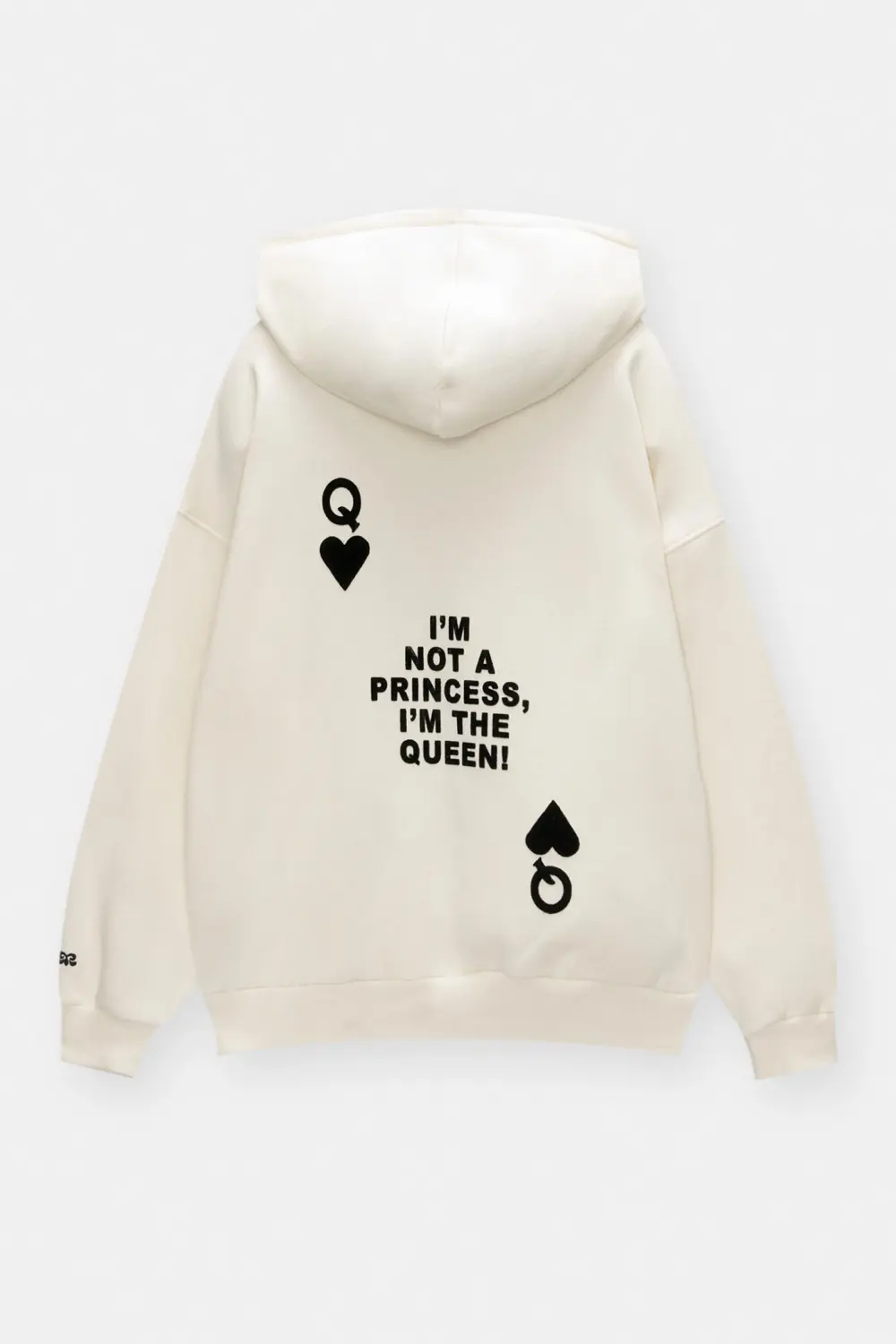 Sudadera capucha carta póker