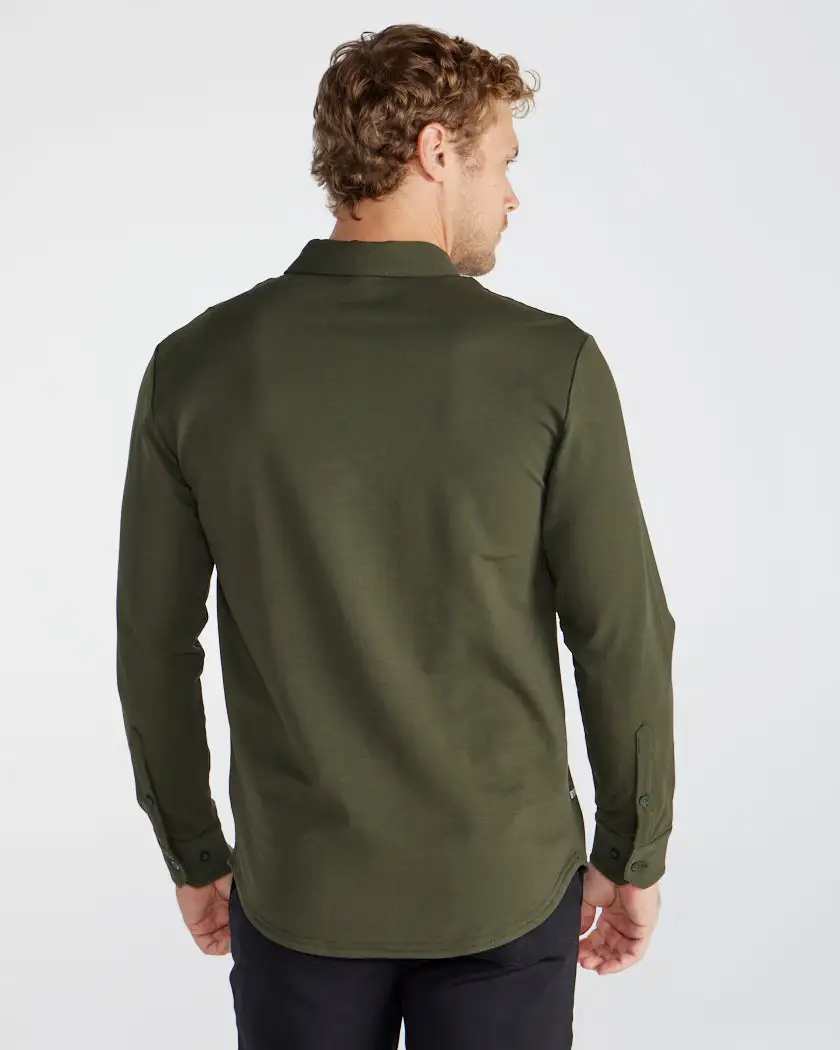 Lux Long Sleeve Button Down