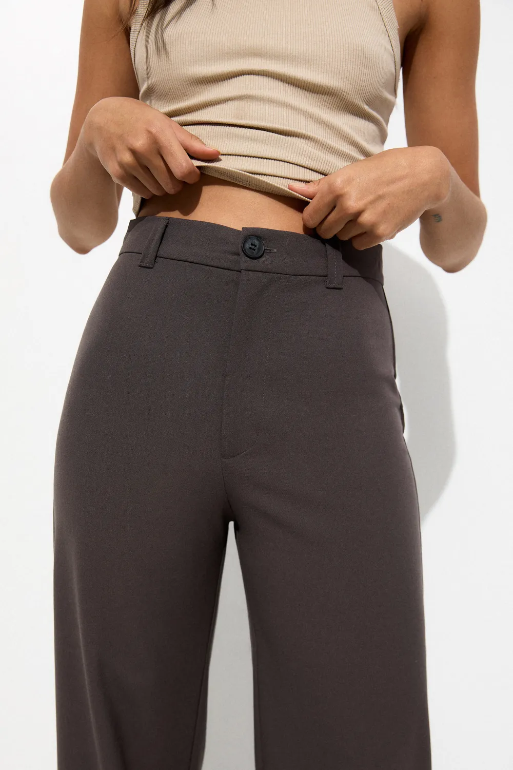 Pantalón de vestir recto