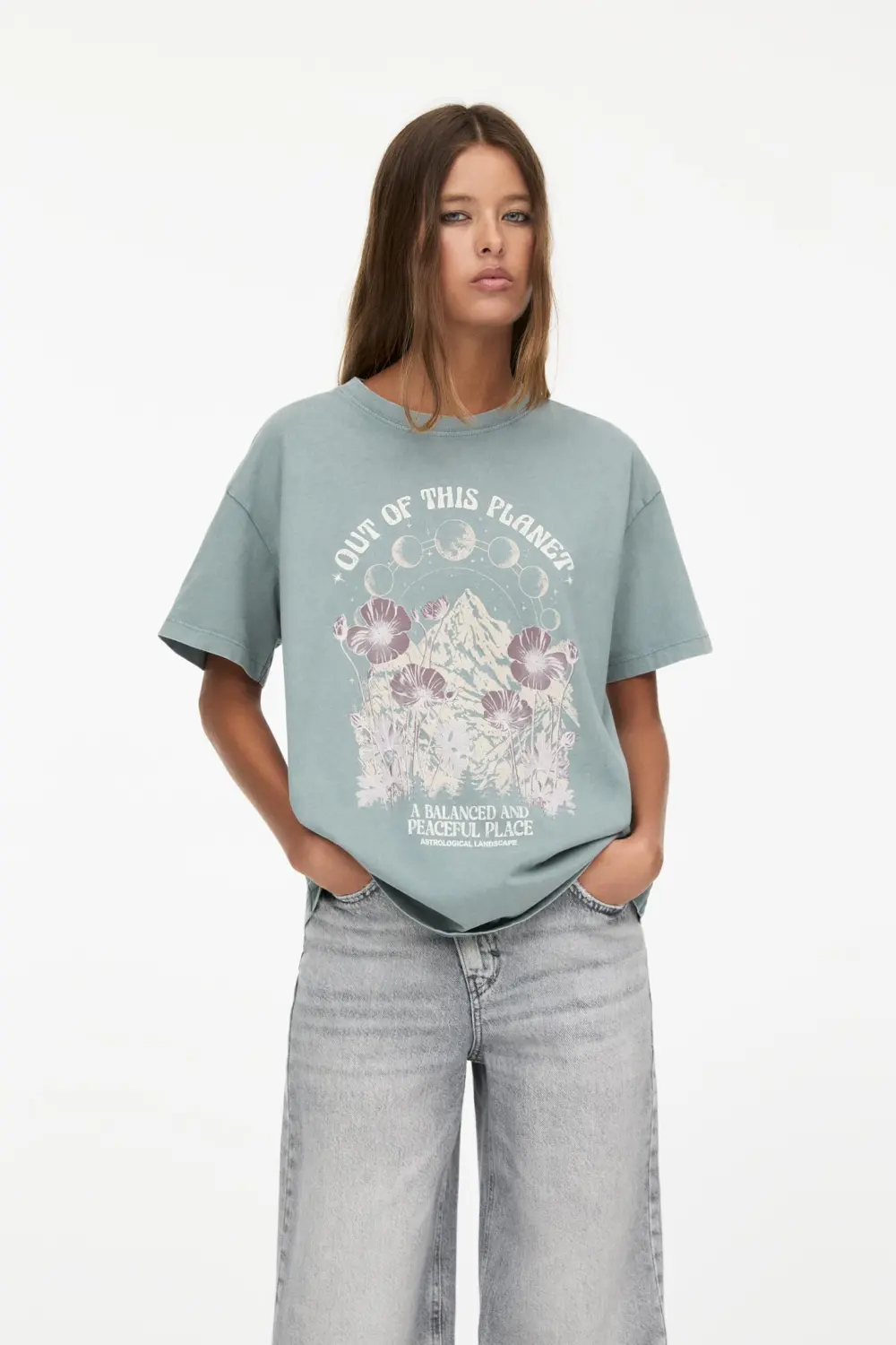 Camiseta gráfico montañas