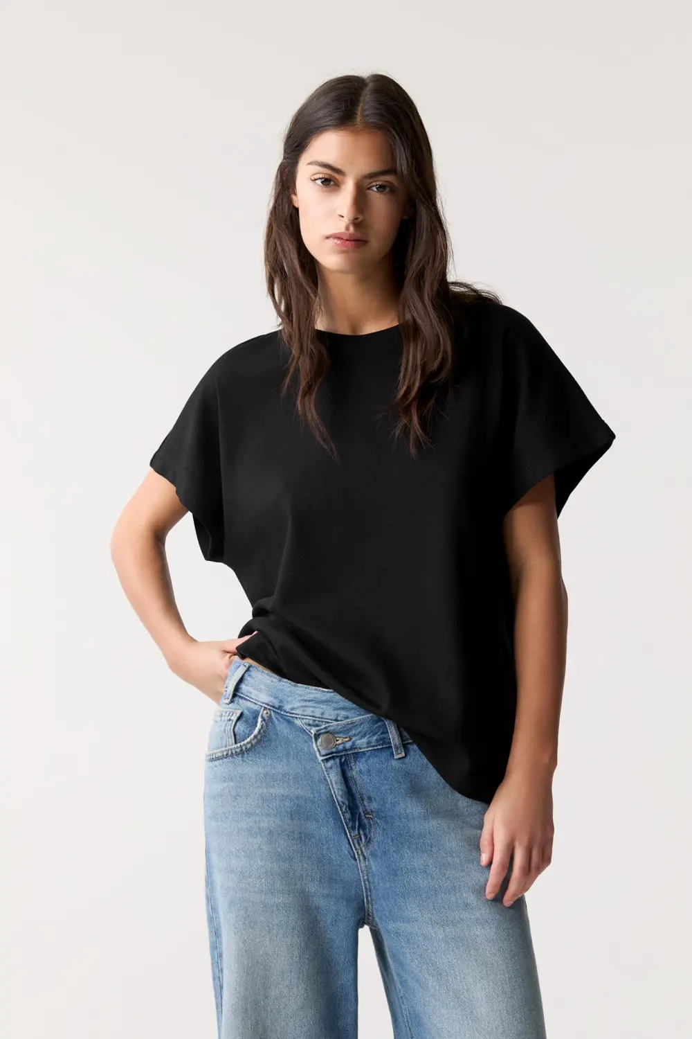 Camiseta manga entera oversize