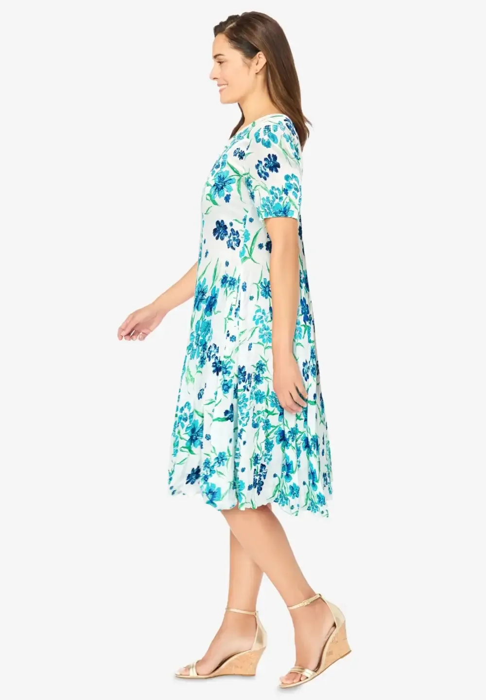 Short Crinkle Dress