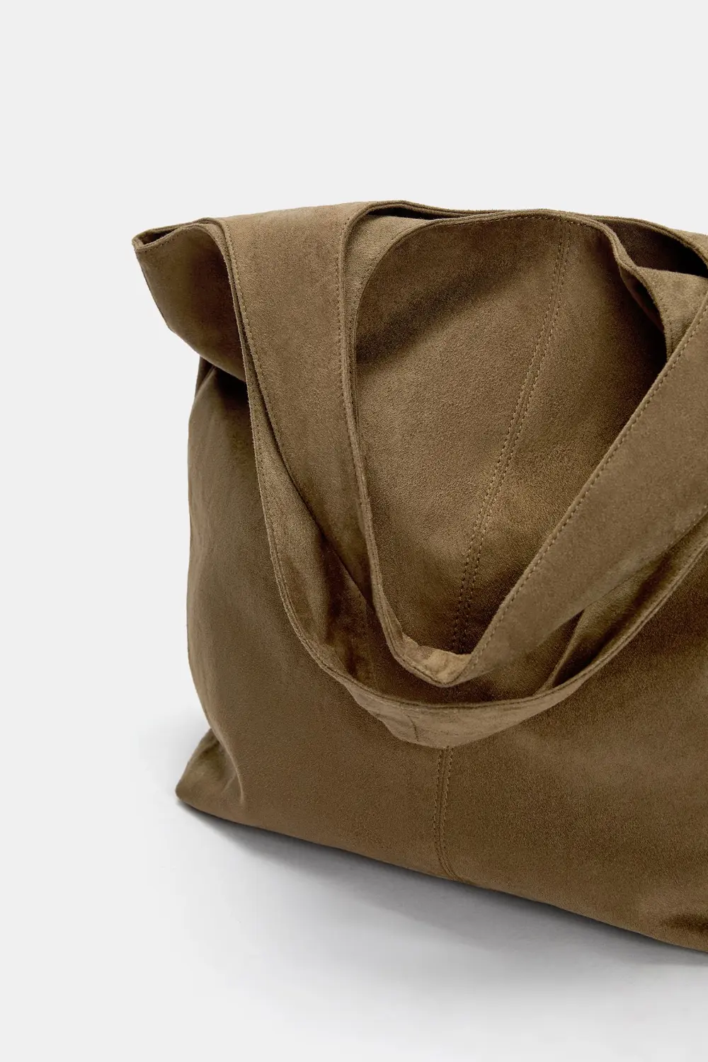 Bolso shopper efecto ante