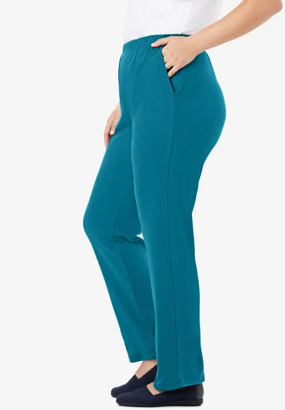 7-Day Knit Straight Leg Pant