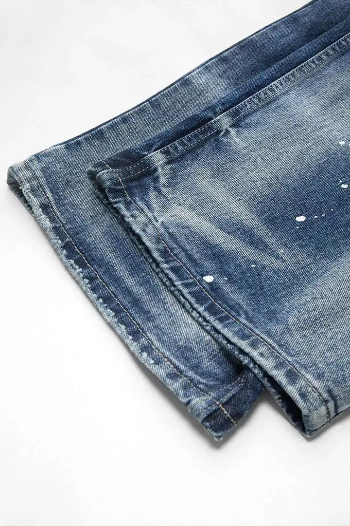 Drawstring Grommet Eyelet Mid Waist Barrel Jeans