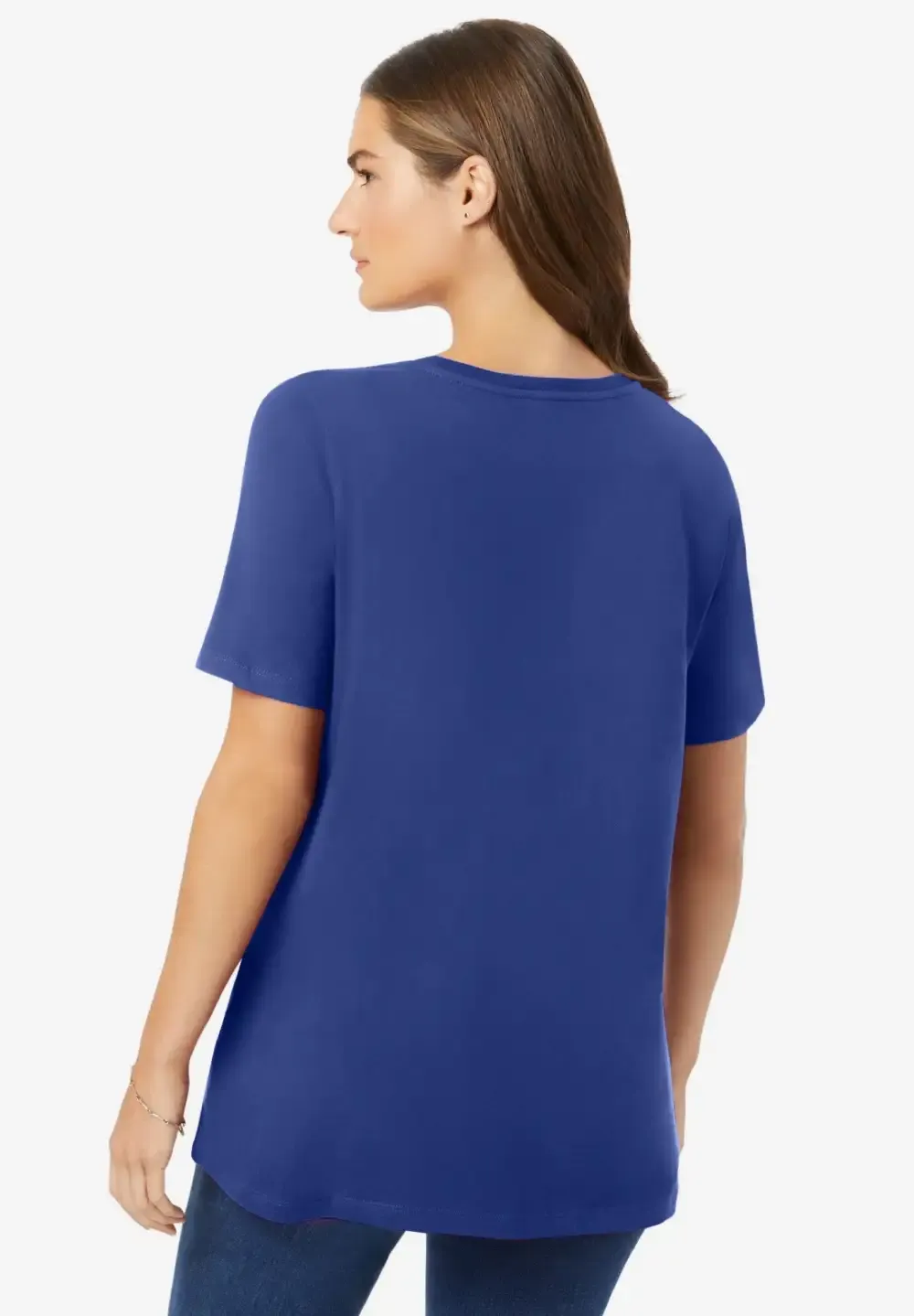 Perfect Short-Sleeve Crewneck Tee