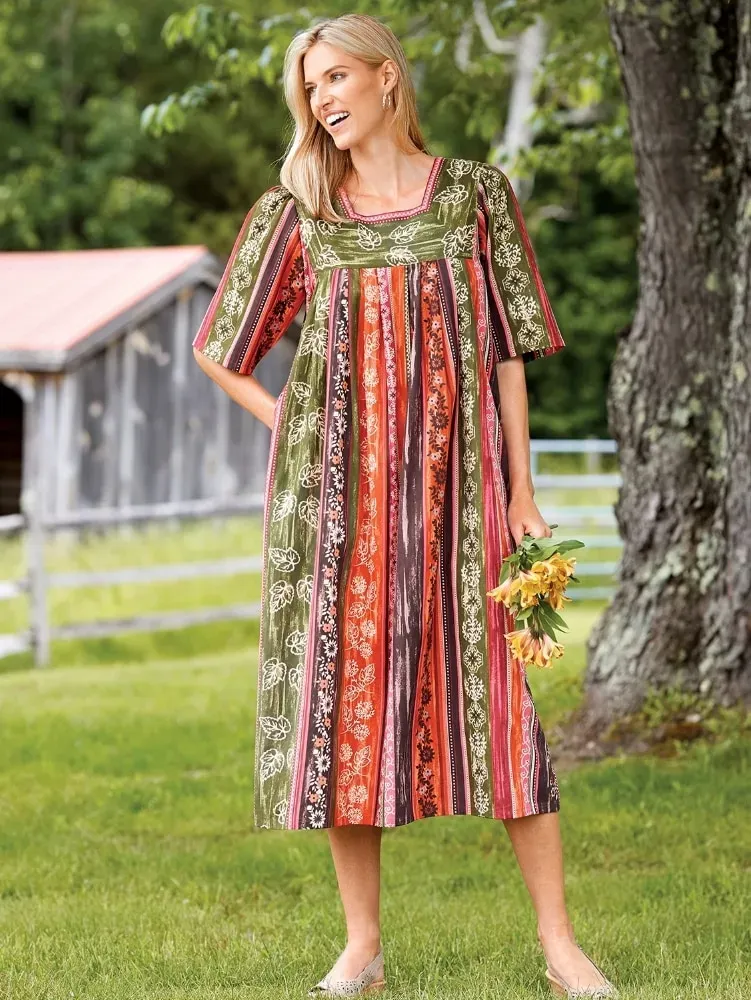 Falling Leaves Muumuu