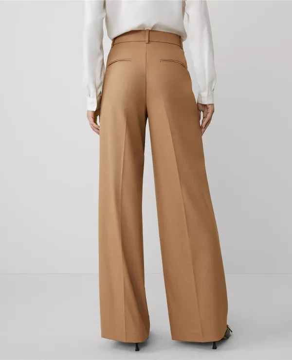 The Wide-Leg Pant in Seasonless Stretch ??Curvy Fit