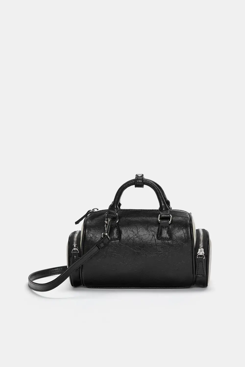 Mini bolso retro bolsillos