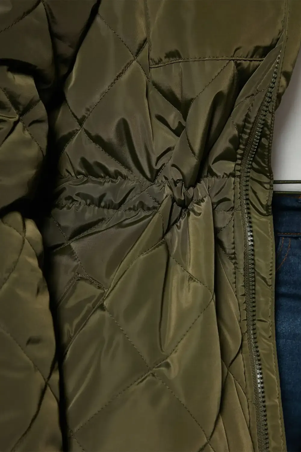 Walks In The Woods Quilted Jacket - Olive
