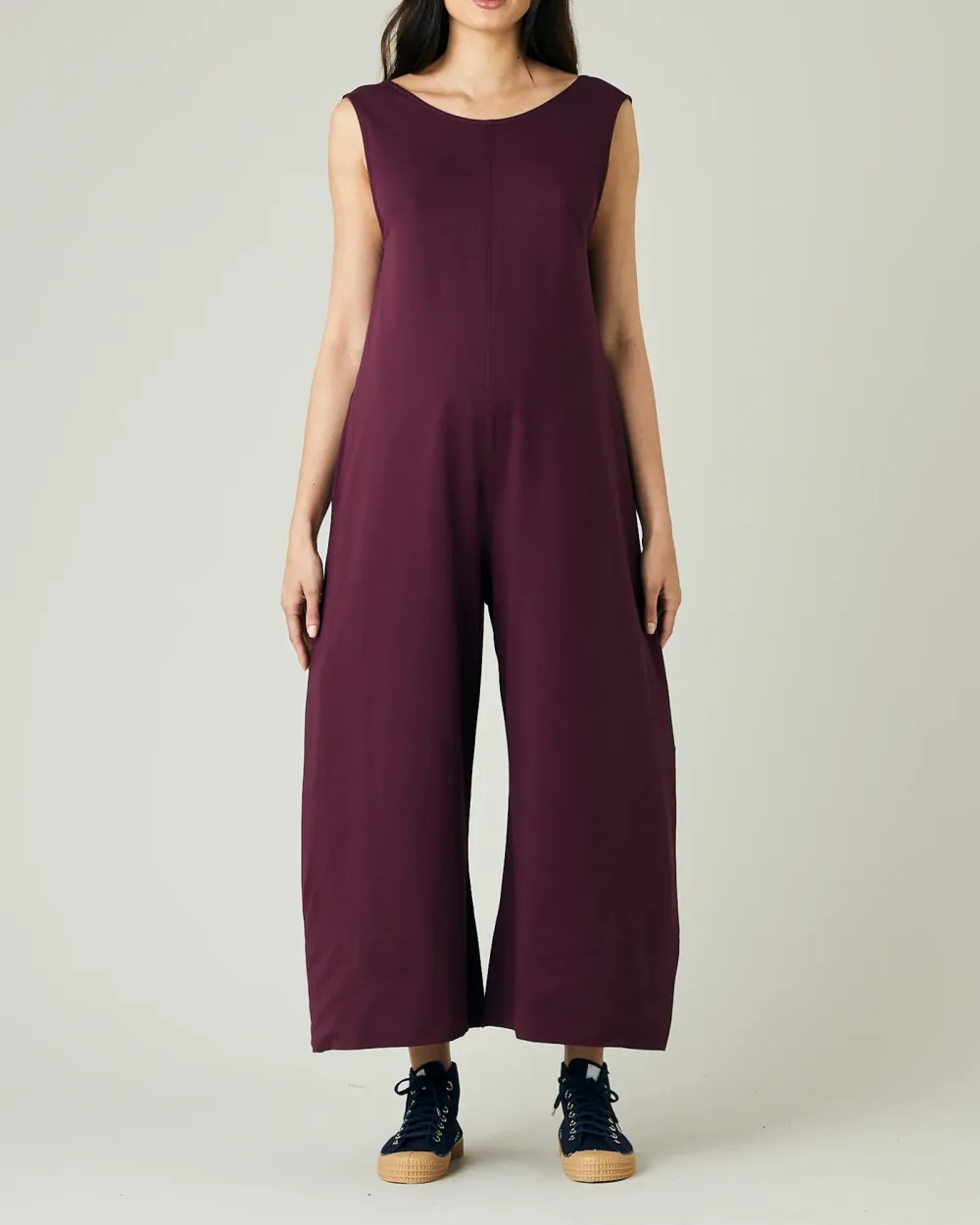 COTTON JERSEY JUMPSUIT