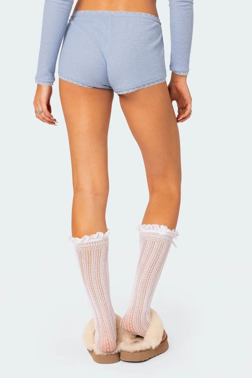 Grwm Waffle Micro Shorts