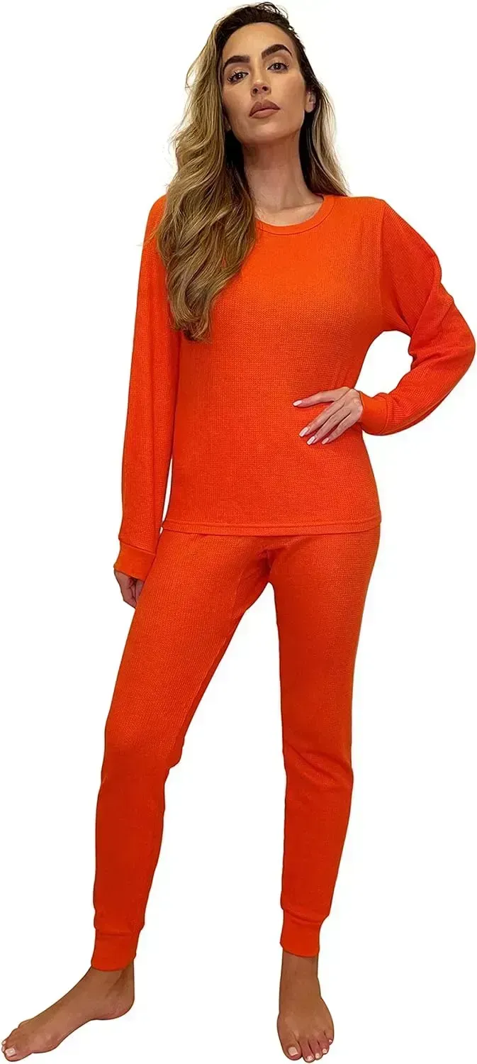 Women's Thermal Underwear Pajamas Set