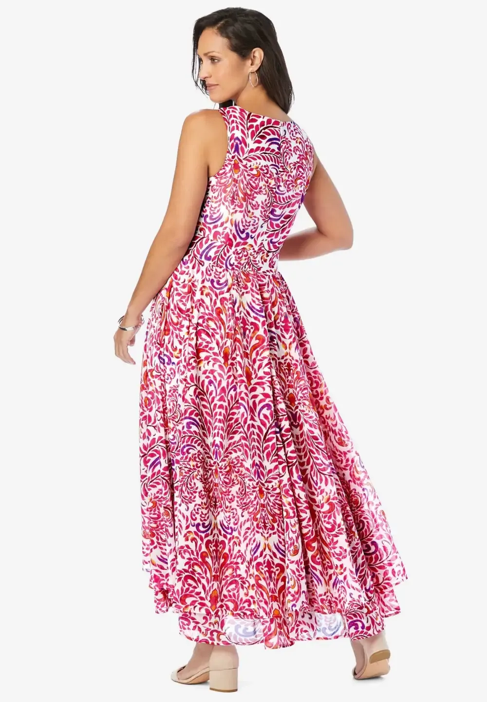 Georgette Flyaway Maxi Dress
