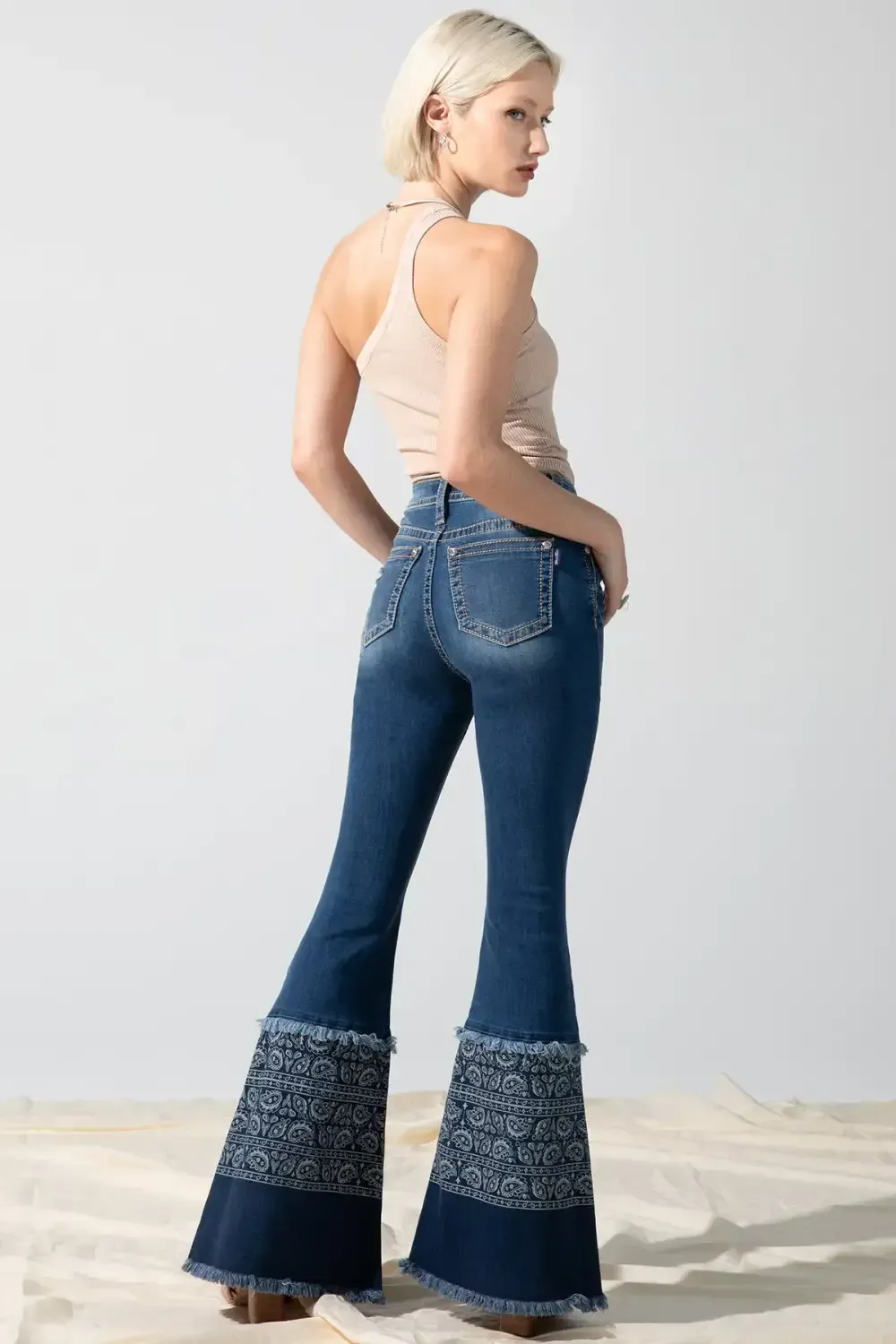 Its Retro Flare Jeans