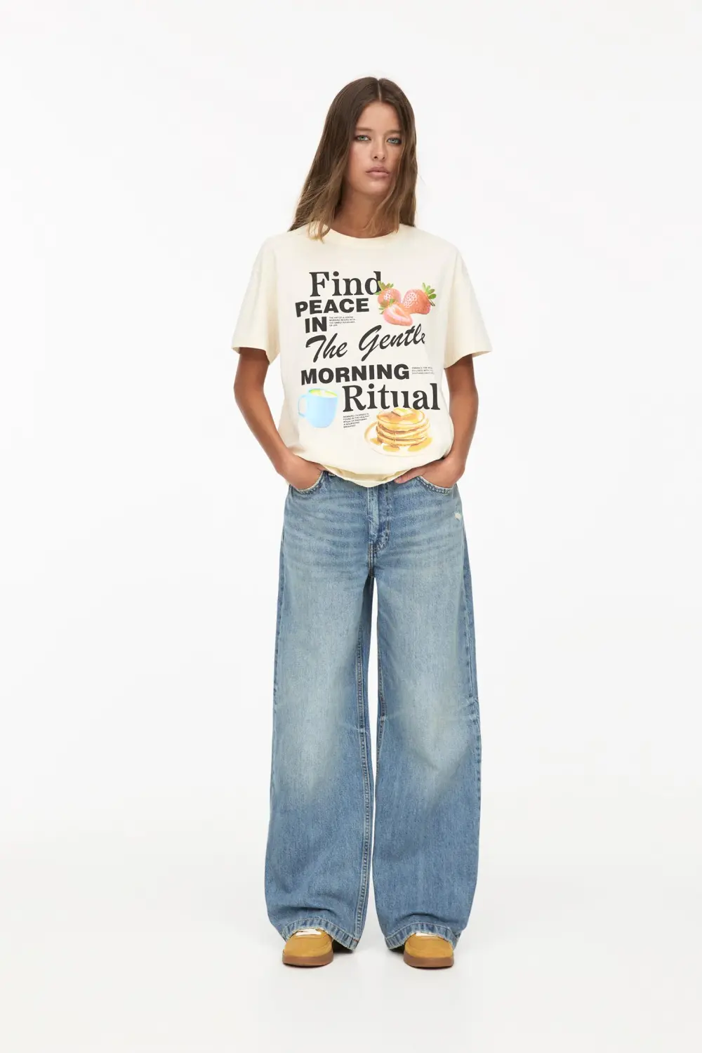 Camiseta gráfico comida