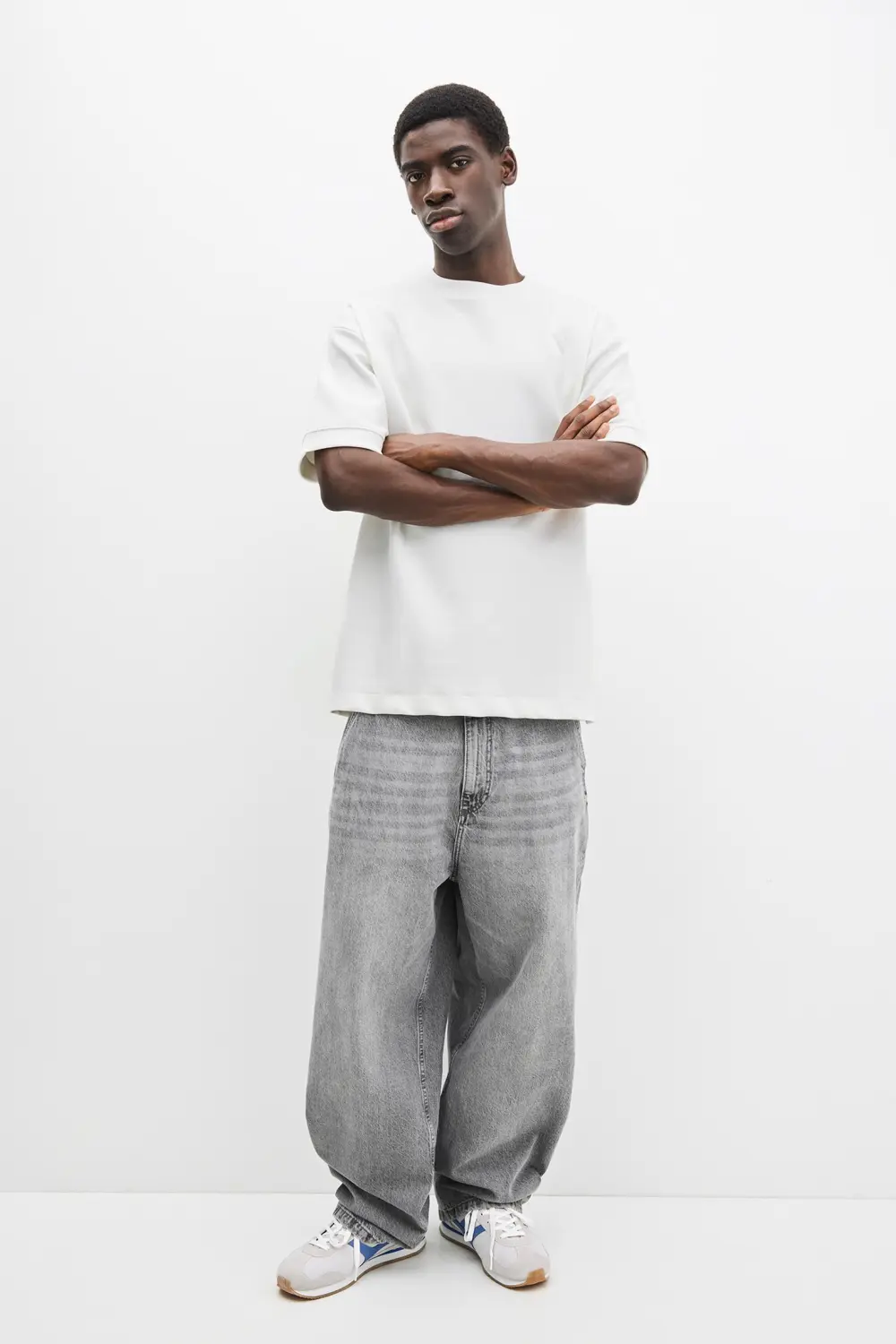 Interlock short sleeve sweatshirt