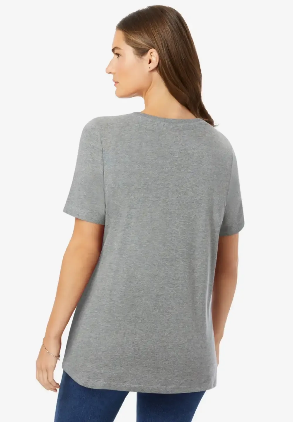 Perfect Short-Sleeve Crewneck Tee