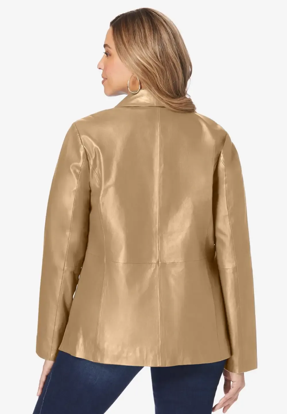 Leather Blazer