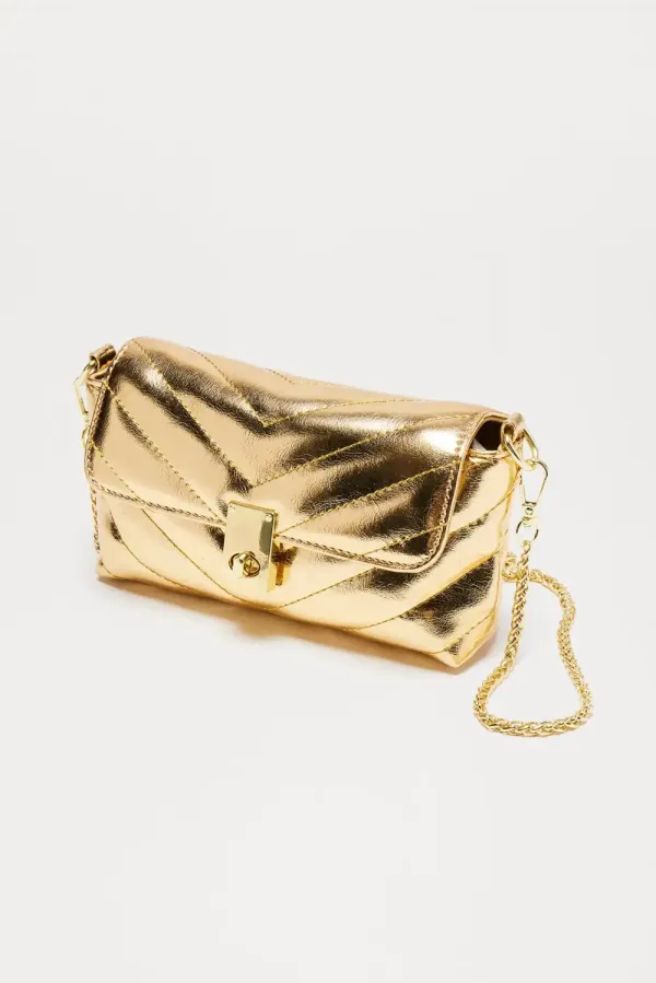 Oh You Fancy Crossbody Bag - Gold