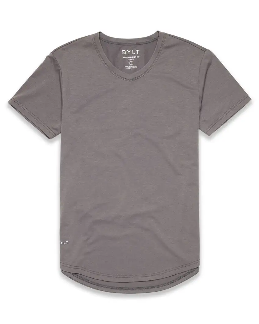 Drop-Cut V-Neck: Lux