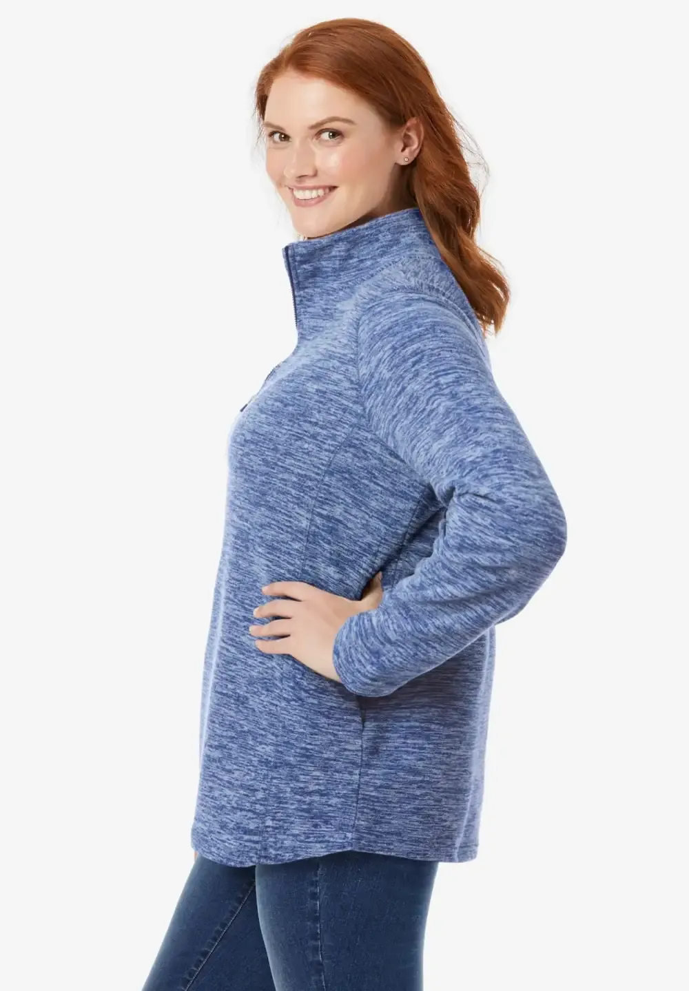 Microfleece Quarter-Zip Pullover