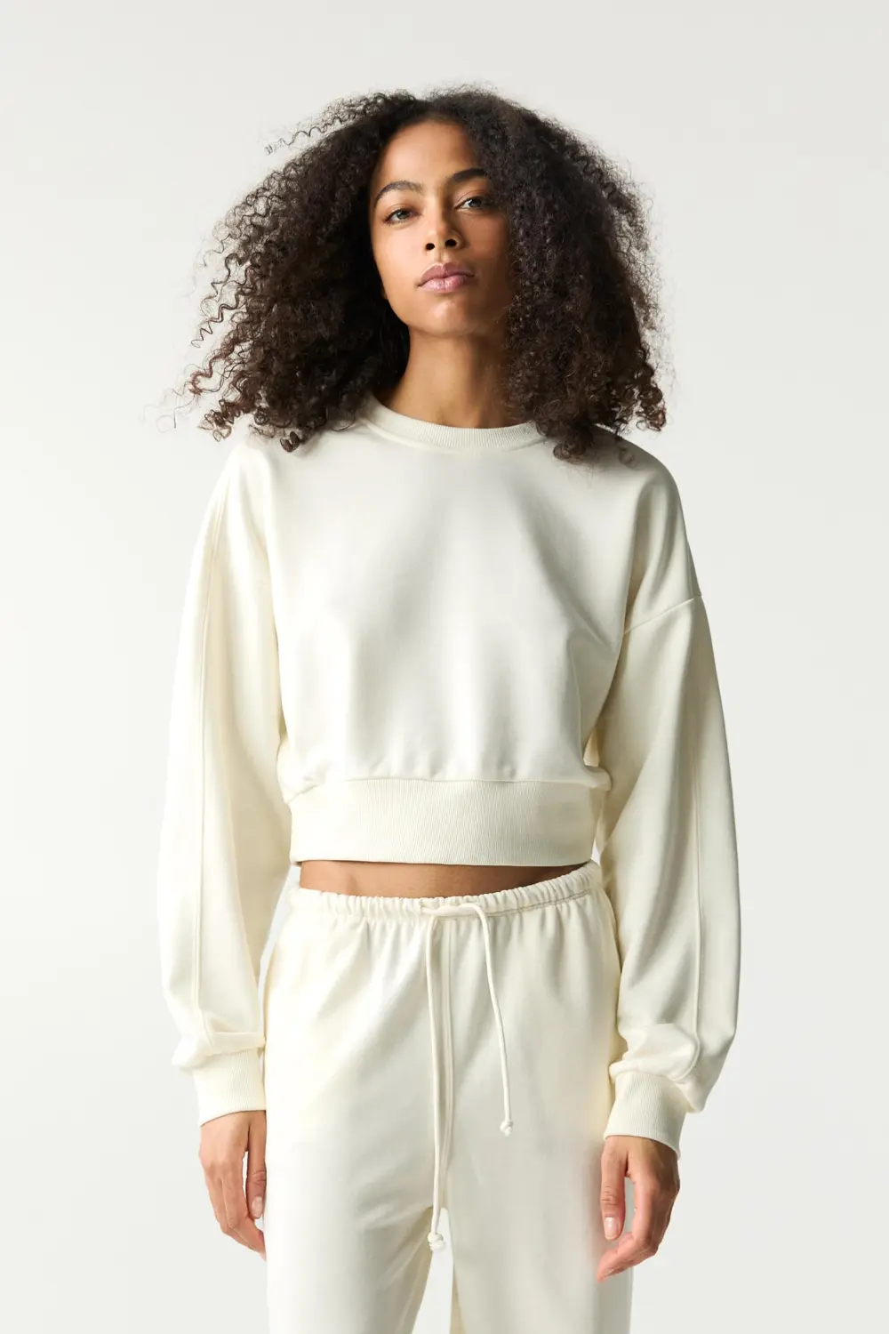 Sudadera cropped