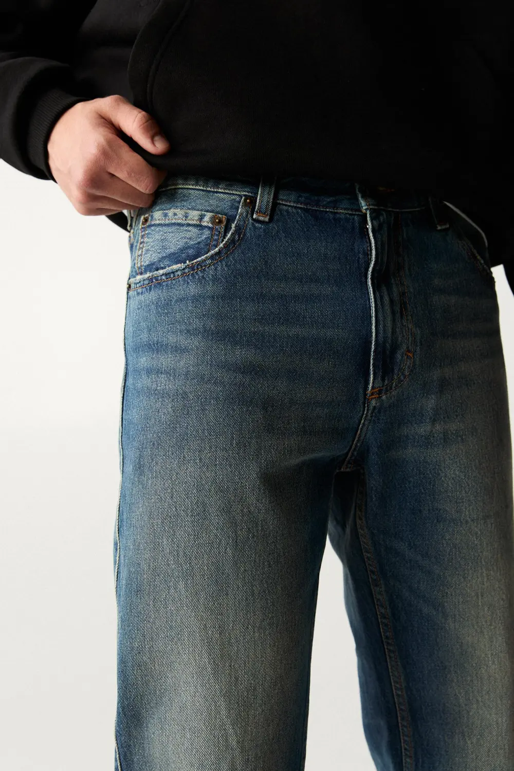 Straight fit vintage jeans