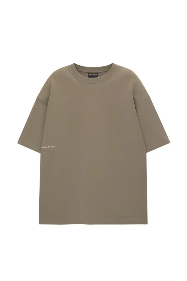 Short sleeve sweatshirt