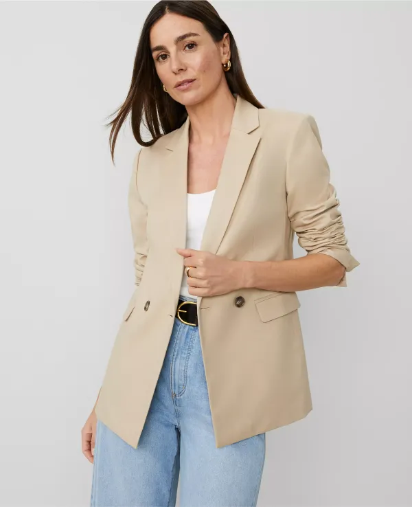 The Crosby Blazer in Doubleweave