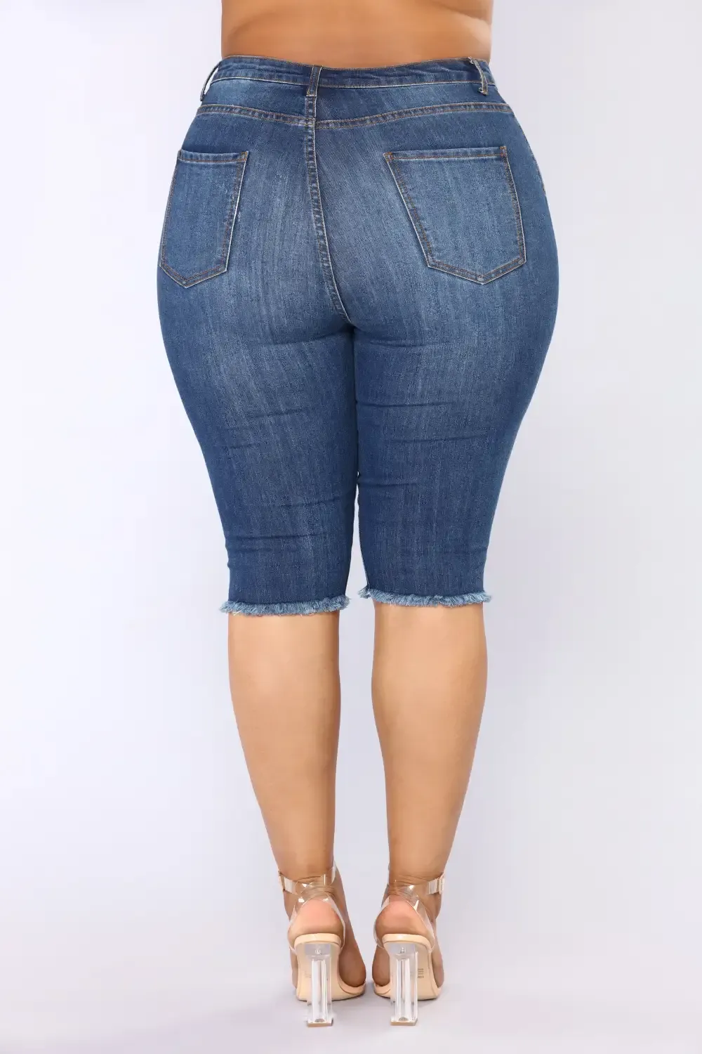 Lost At Sea Shorts - Dark Wash